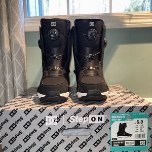 DC Step On Phase BOA Pro Women's Snowboard Boots - Black